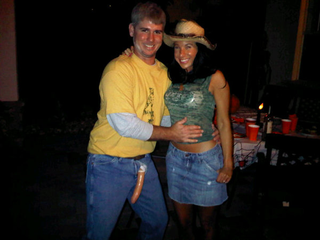 Illustration for article titled Here Are Some Photos Of People Pretending To Be Brett Favre And Jenn Sterger